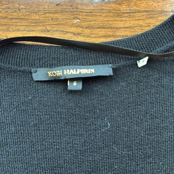 Kobi Halperin Black Knit Vest with fur detail
Solid black-no fading- EUC - Picture 8 of 9